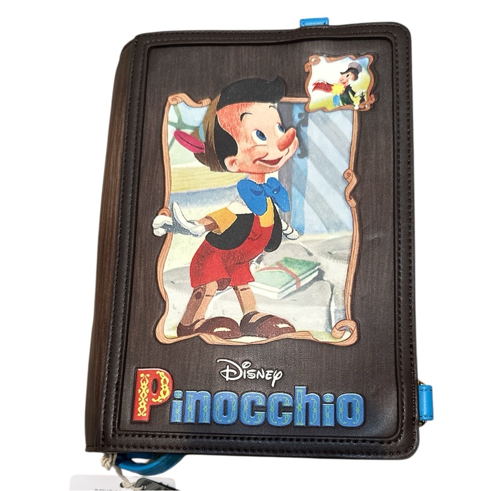 Disney Pinocchio Brown and Blue Tablet Case